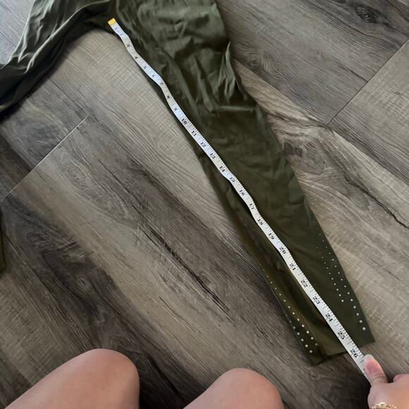 Varley Always High-Rise Pocket Leggings Olive Green XS - Picture 9 of 9